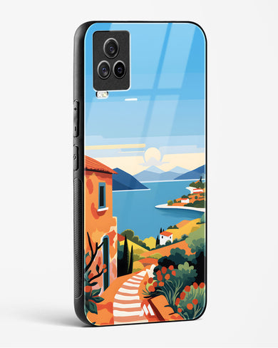 Mediterranean Escape Glass Case Phone Cover (Vivo)