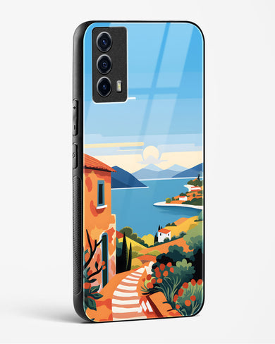 Mediterranean Escape Glass Case Phone Cover (Vivo)