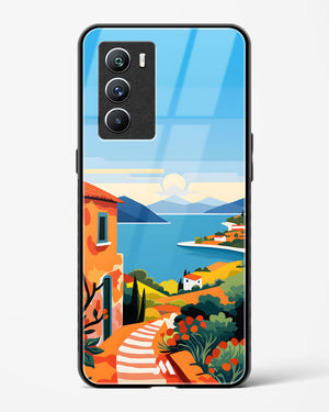 Mediterranean Escape Glass Case Phone Cover (Vivo)