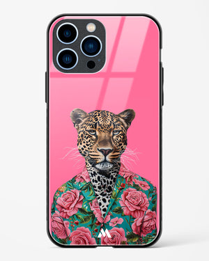 Floral Thug Glass Case Phone Cover (Apple)