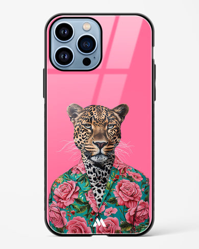 Floral Thug Glass Case Phone Cover (Apple)