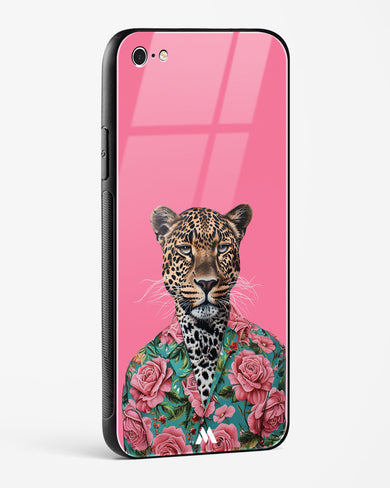 Floral Thug Glass Case Phone Cover (Apple)