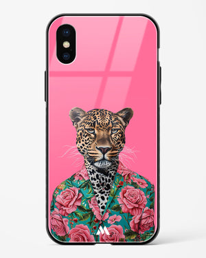 Floral Thug Glass Case Phone Cover (Apple)