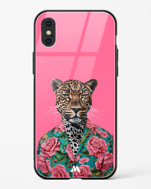 Floral Thug Glass Case Phone Cover (Apple)