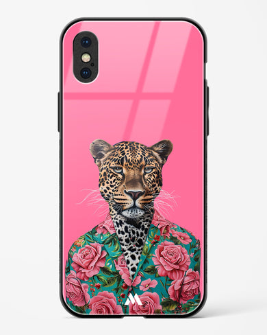 Floral Thug Glass Case Phone Cover (Apple)