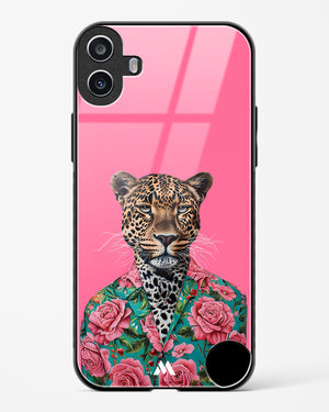 Floral Thug Glass Case Phone Cover (Nothing)