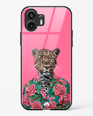 Floral Thug Glass Case Phone Cover (Nothing)