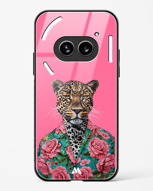 Floral Thug Glass Case Phone Cover (Nothing)