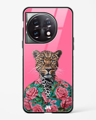 Floral Thug Glass Case Phone Cover (OnePlus)