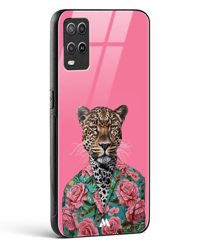 Floral Thug Glass Case Phone Cover (Oppo)