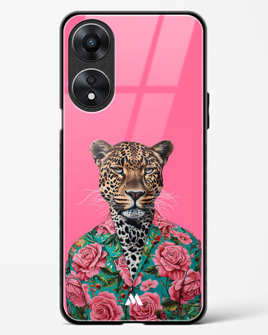 Floral Thug Glass Case Phone Cover (Oppo)
