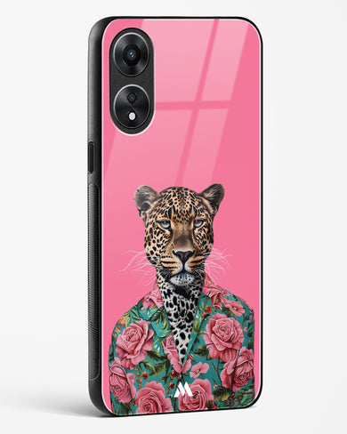 Floral Thug Glass Case Phone Cover (Oppo)