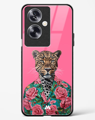 Floral Thug Glass Case Phone Cover (Oppo)
