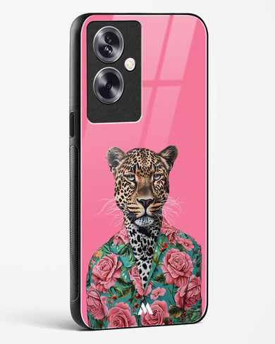 Floral Thug Glass Case Phone Cover (Oppo)