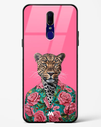 Floral Thug Glass Case Phone Cover (Oppo)