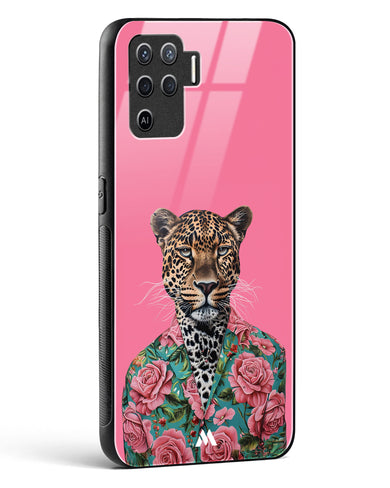 Floral Thug Glass Case Phone Cover (Oppo)