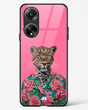 Floral Thug Glass Case Phone Cover (Oppo)