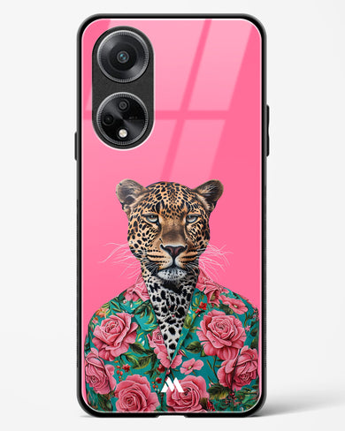 Floral Thug Glass Case Phone Cover (Oppo)