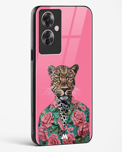 Floral Thug Glass Case Phone Cover (Oppo)