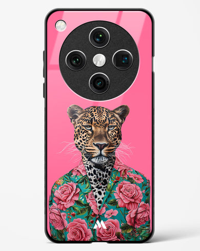 Floral Thug Glass Case Phone Cover (Oppo)