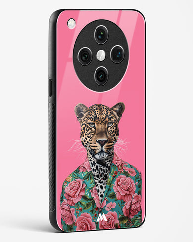 Floral Thug Glass Case Phone Cover (Oppo)
