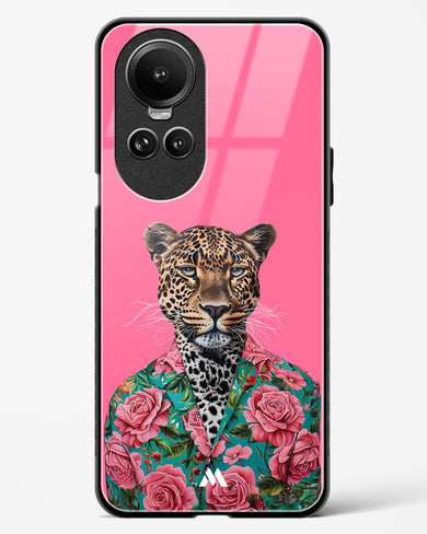 Floral Thug Glass Case Phone Cover (Oppo)