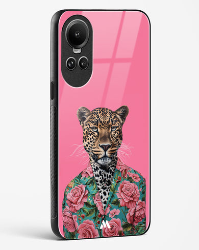 Floral Thug Glass Case Phone Cover (Oppo)