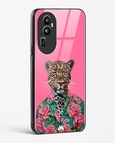Floral Thug Glass Case Phone Cover (Oppo)