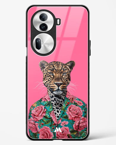 Floral Thug Glass Case Phone Cover (Oppo)