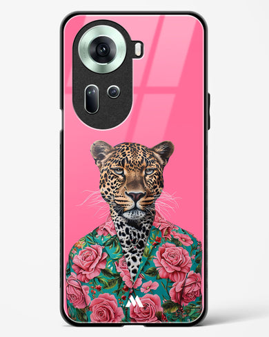 Floral Thug Glass Case Phone Cover (Oppo)
