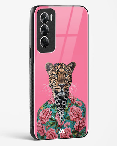 Floral Thug Glass Case Phone Cover (Oppo)