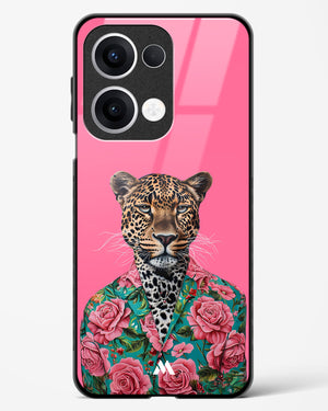 Floral Thug Glass Case Phone Cover (Oppo)