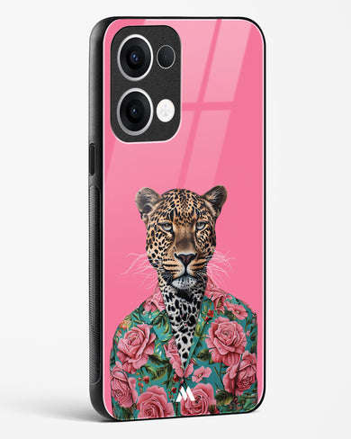 Floral Thug Glass Case Phone Cover (Oppo)