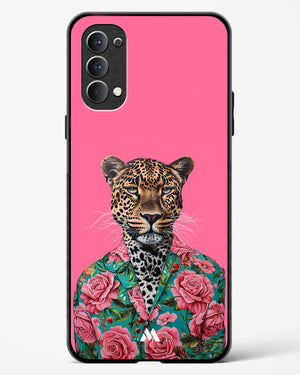 Floral Thug Glass Case Phone Cover (Oppo)