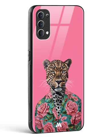 Floral Thug Glass Case Phone Cover (Oppo)