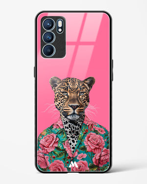 Floral Thug Glass Case Phone Cover (Oppo)