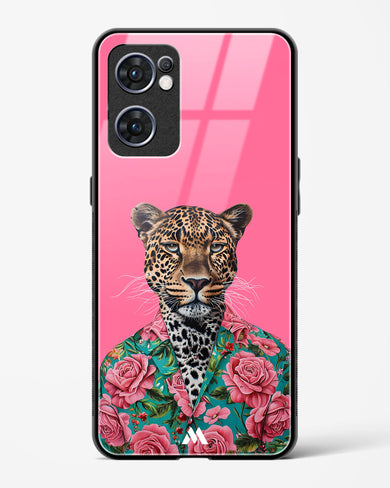 Floral Thug Glass Case Phone Cover (Oppo)