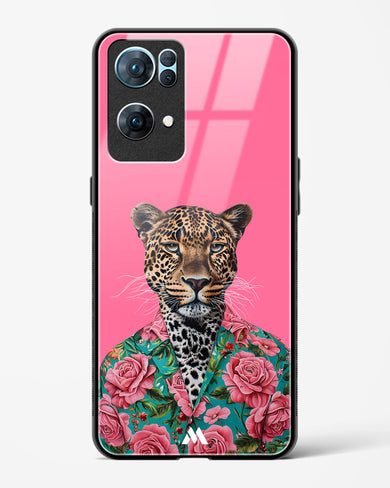 Floral Thug Glass Case Phone Cover (Oppo)