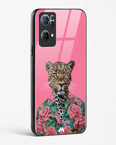 Floral Thug Glass Case Phone Cover (Oppo)