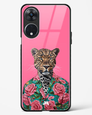 Floral Thug Glass Case Phone Cover (Oppo)