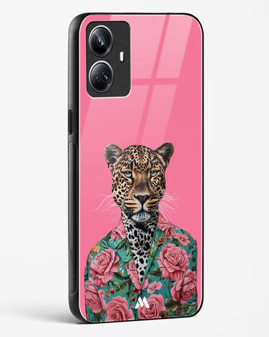 Floral Thug Glass Case Phone Cover (Realme)
