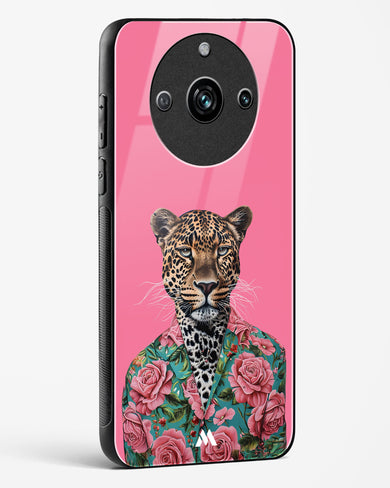 Floral Thug Glass Case Phone Cover (Realme)