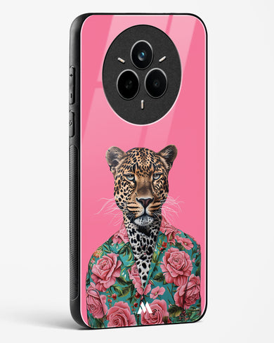 Floral Thug Glass Case Phone Cover (Realme)