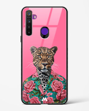 Floral Thug Glass Case Phone Cover (Realme)