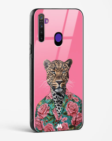Floral Thug Glass Case Phone Cover (Realme)