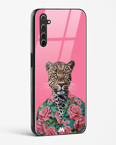 Floral Thug Glass Case Phone Cover (Realme)