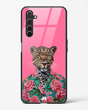 Floral Thug Glass Case Phone Cover (Realme)