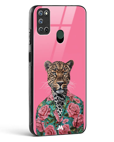 Floral Thug Glass Case Phone Cover (Realme)