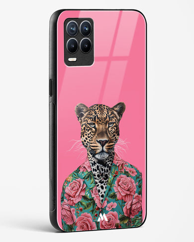 Floral Thug Glass Case Phone Cover (Realme)