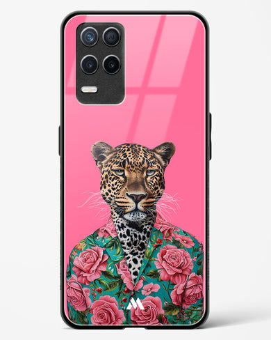 Floral Thug Glass Case Phone Cover (Realme)